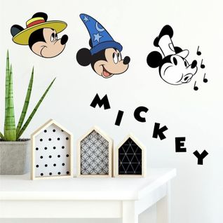 Stickers Mickey Mouse - Modèle Anniversaire 90 Ans De Mickey - Disney