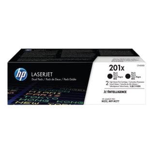 Pack De 2 Cartouches De Toner Laserjet 201x (cf400xd) Noir