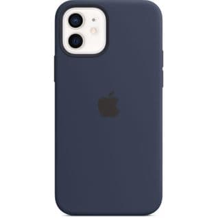 Coque En Silicone iPhone 12 / 12 Pro Avec Magsafe - Bleu Marine