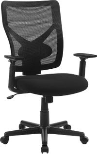 Chaise Bureau, Fauteuil De Bureau, Chaise Ergonomique, Avec Mécanisme Basculant, Noir