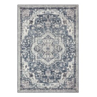 Tapis Pour Chambre 160 X 230 Cm, Antidérapant, Lavable En Machine, Gris Tourterelle