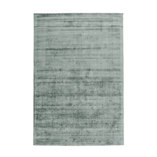 Tapis Moderne Luxor En Viscose - Bleu Ciel - 120x170 Cm