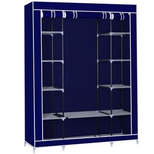 Armoire De Rangement - Grande Bleu Herzberg Hg8009-blu