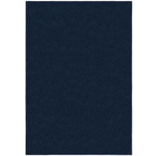 Tapis De Salon Moderne Épais Charly En Polyester - Bleu - 80x150 Cm