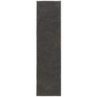 Tapis De Couloir Moderne Épais Charly En Polyester - Gris - 60x230 Cm