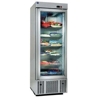 Réfrigérateur 650 Litres Avec 1 Porte En Verre Et 6 Étagères, -2°/+8°c -