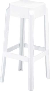 Tabouret De Bar Fox En Polycarbonate - Lot De 2