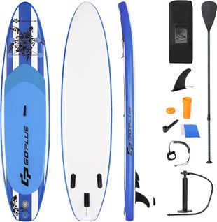 Stand Up Paddle Board Gonflable Pagaie Réglable 325x76x16cm