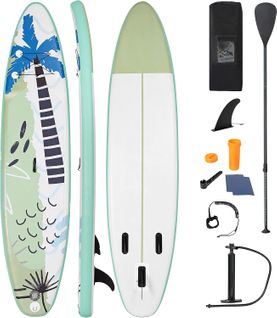 Stand Up Paddle Board Gonflable 320x76x15cm Pagaie Réglable