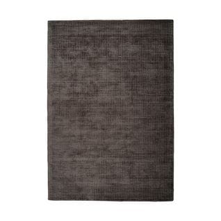 Tapis Moderne Fait Main Bridget En Viscose - Marron Foncé - 120x170 Cm