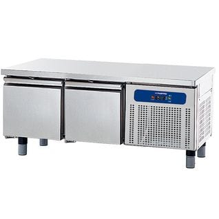 Soubassement Freezer Avec 2 Tiroirs 1/1 Pour Appareils De Cuisson, L1400 Mm