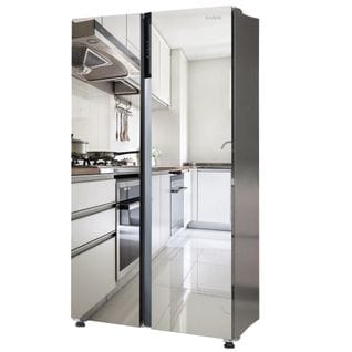 Réfrigérateur américain 500L LSSBS520MIR Doucy portes miroir