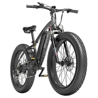 Gf600 Vélo Électrique 48v 13ah Batterie 1000w Moteur 26x4.0 Pouces, 40 Km/h, Noir Gris