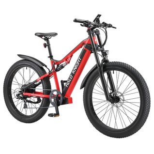 H03 Vélo Électrique, Moteur 1000 W, Batterie 48 V 19,2 Ah, Pneu 27,5 X 3,0 Pouces, Rouge