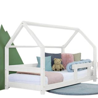 Lit Cabane Tery Blanc 80x180cm