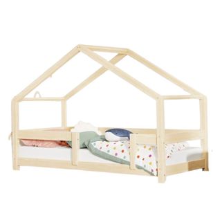 Lit Cabane Lucky 90x180cm Verni