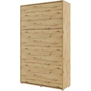 Lenart Armoire Lit Escamotable Vertical 120x200 Cm Chêne Artisan Lit Rabattable Lit Mural"consus"