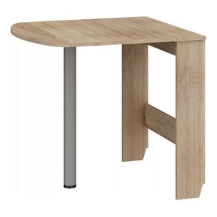 Table À Manger Semi-ovale Pliante Chêne Sonoma 81x80 cm Modèle:homni 6 Table Pliable Papillon