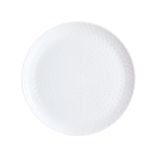 Assiette Plate Blanche 25 Cm