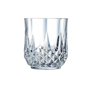 6 Verres à Eau 32cl - Verre Ultra Transparent Au Design Vintage