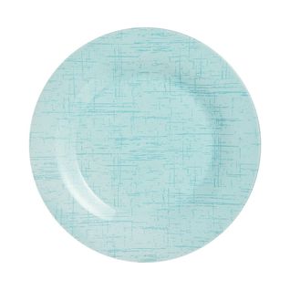 Assiette Plate Turquoise 25 Cm