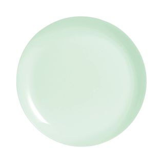 Assiette Plate Vert Pastel 25 Cm