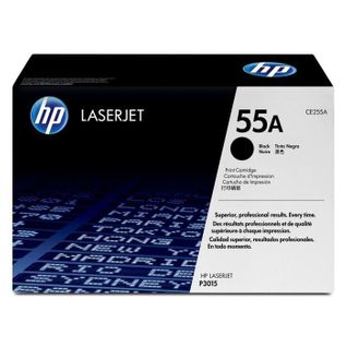 Cartouche Toner Laserjet Noir Authentique 55a (ce255a)