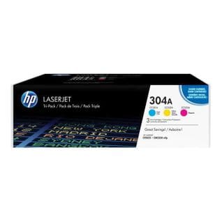 Pack De 3 Toners Laserjet Cyan/magenta/jaune Authentiques (cf372am) - Hp 304a