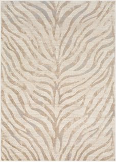 Tapis Zébré Bohème Gris/beige 120x170