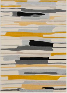 Tapis Scandinave Moderne Multicolore/gris 120x170