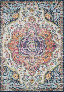 Tapis Vintage Oriental Multicolore/rose 200x275