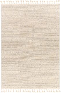 Tapis Berbère Ethnique Ivoire 160x213