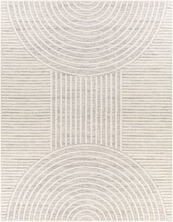 Tapis Scandinave Moderne Gris/ivoire 160x213