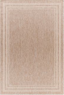 Tapis D'extérieur/intérieur Aspect Jute Beige/ivoire 200x275