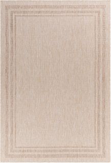 Tapis D'extérieur/intérieur Aspect Jute Beige/ivoire 200x275