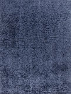 Tapis Shaggy Moderne Bleu Foncé 200x275