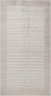 Tapis Scandinave Rayé Beige/blanc 80x150