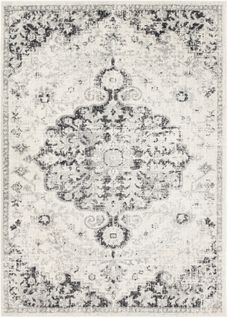 Tapis Vintage Oriental Gris/noir 200x275