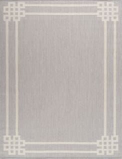 Tapis D'extérieur/intérieur Gris/ivoire 120x170