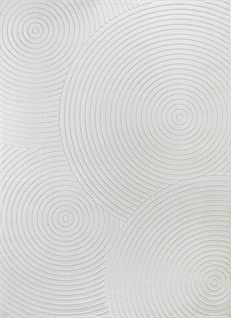 Tapis D'intérieur/extérieur Scandinave Moderne Blanc 160x220