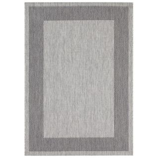 Tapis de salon design LINO - Gris - 200x280 Cm