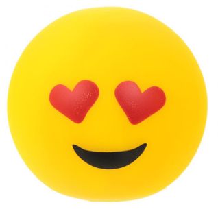 Lampe Ou Veilleuse Emoji Yeux En Coeur LED