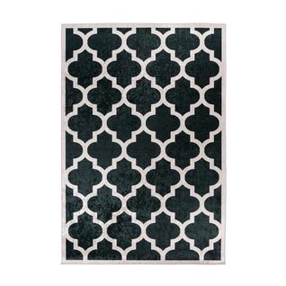 Tapis Moderne Dorothy En Polyester - Noir - 120x170 Cm