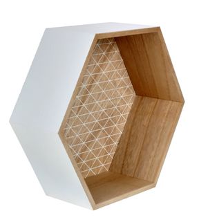 Etagère D.30 HEXAGONE Blanc