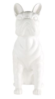 Statue H. 51 cm BOBBY Blanc