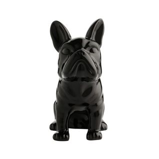 Statue tirelire H. 21 cm DOGGYDOG Noir