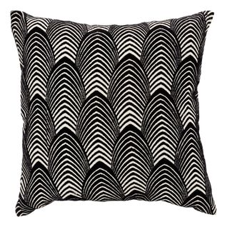 Coussin 40x40 cm PALM Noir