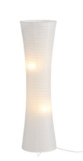 Lampe de sol papier H. 130 cm NIKKO Blanc