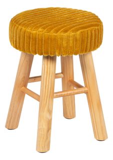 Pouf H. 43 cm CORRY Jaune