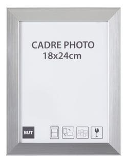 Cadre photo 18x24 cm  Argent